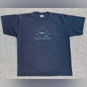 Y2K 2000s Jam Master Jay Run DMC Gangsta Steve & Barry's T-Shirt Size (XL)